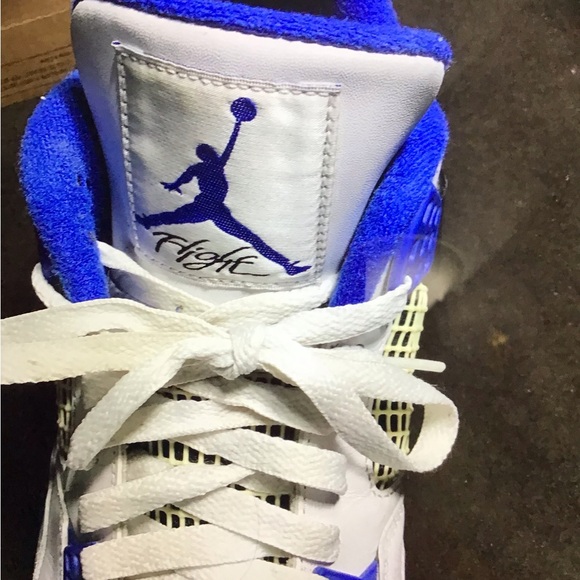 AIR JORDAN 4 RETRO MOTORSPORTD ( 308497-117) Sz 11.5 MENS SNEAKER (2016) - Picture 7 of 16